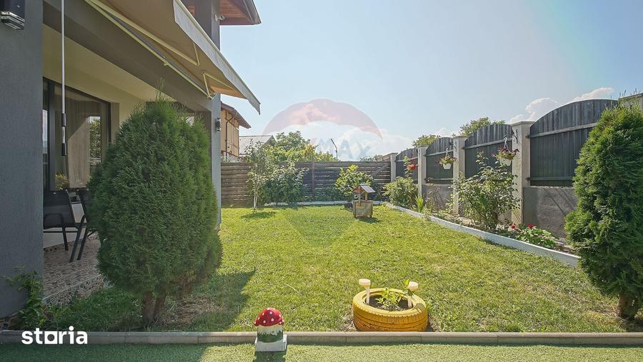 Casă cu 4 camere cu Teren 605 Mp în Florilor