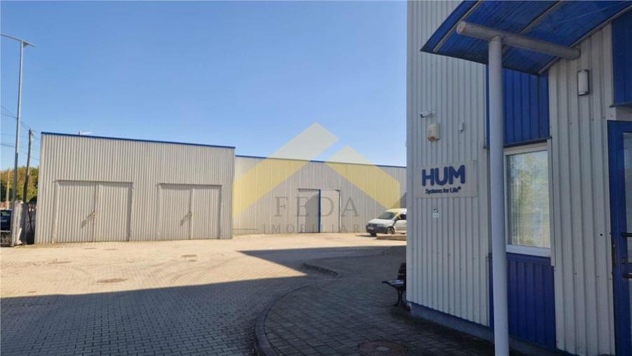 Spațiu industrial, de 2,540 mp, în Exterior Est