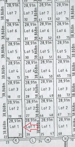 Teren de 1124 mp, în Central
