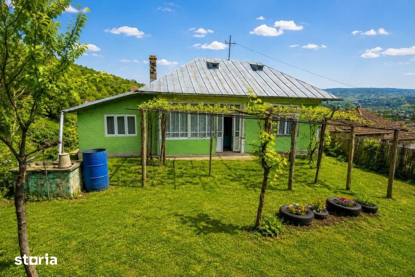 Casă cu 3 camere cu Teren 4300 Mp în Podu Roș