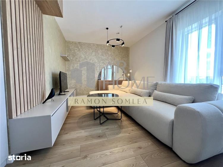 Apartament cu 2 camere, mobilat în Sud