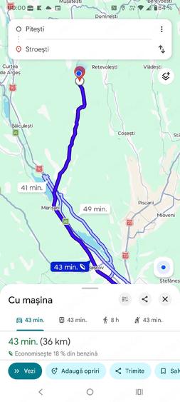 Casă cu Teren 1100 Mp în Stroești
