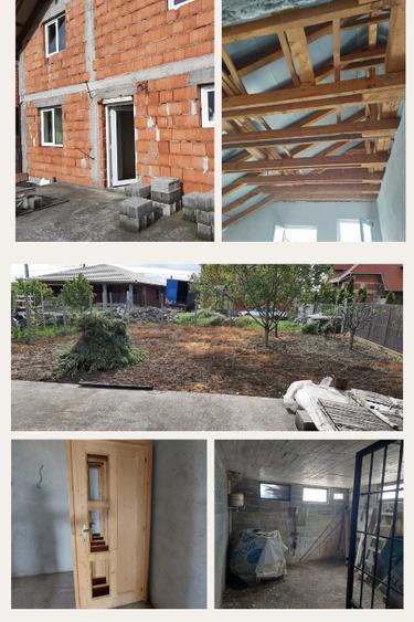 Casă individuală cu 4 camere cu Teren 500 Mp în Borș