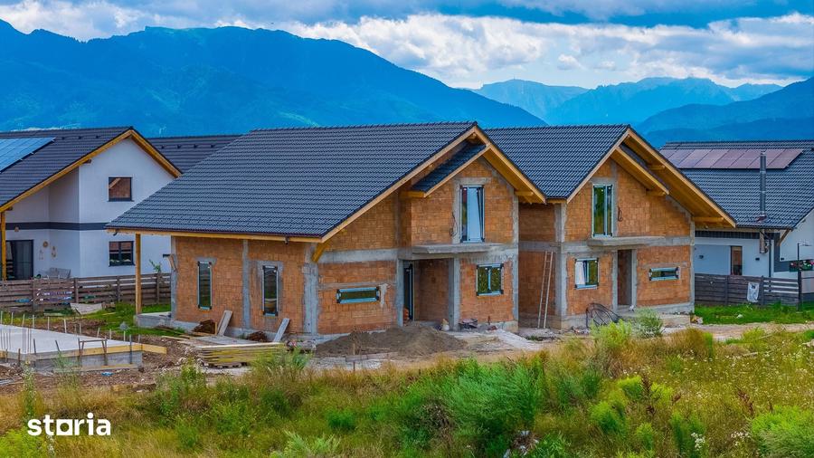 Casă cu 4 camere cu Teren 300 Mp în Tărlungeni