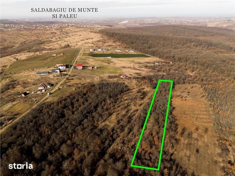 Teren de 3714 mp, în Paleu