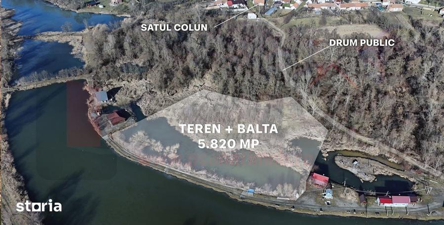 Teren de 5820 mp, în Porumbacu de Jos
