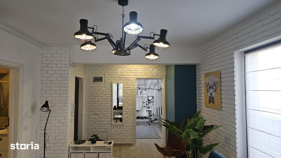 Apartament cu 2 camere, mobilat în Bucureștii Noi