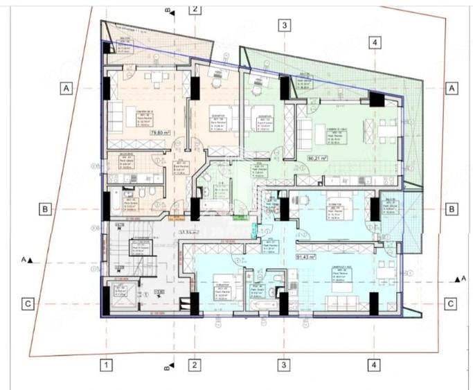 Apartament 2 si 3 camere la alb cu loc de parcare inclus - 4