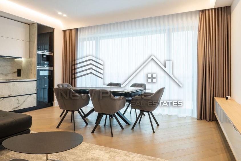 Apartament cu 3 camere decomandat, mobilat în Pipera