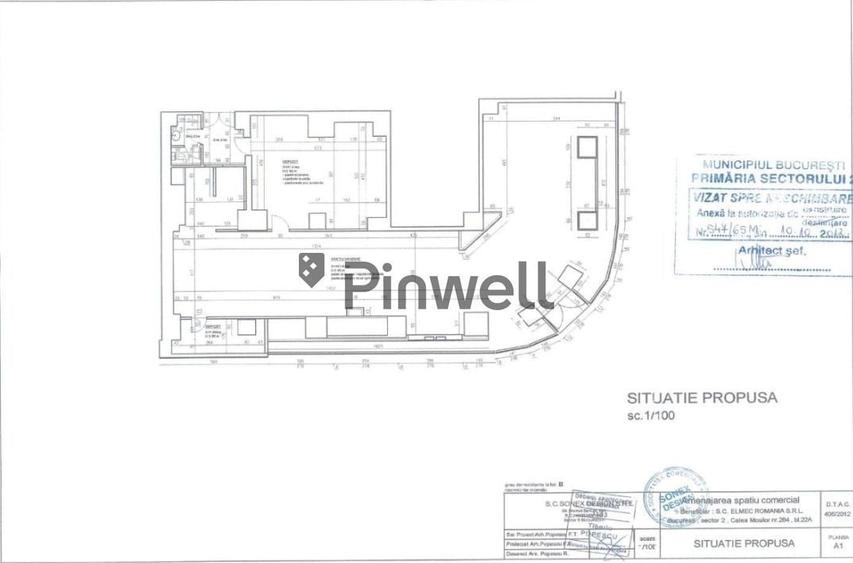 Spațiu comercial, de 187 mp, în Moșilor