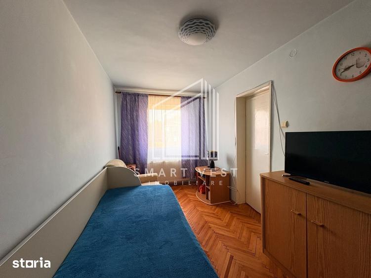 Apartament cu 2 camere semidecomandat în Micro 14