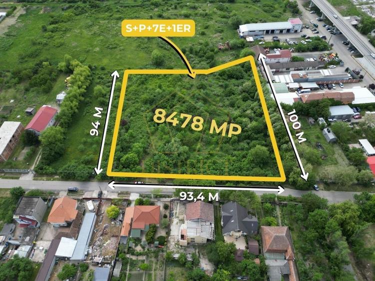Teren Construcții intravilan de 8478 mp, în Ronaț