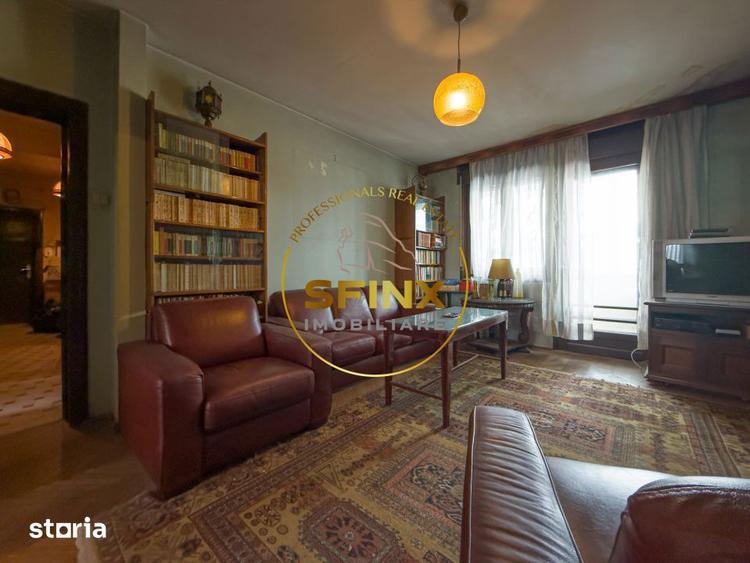 Apartament cu 3 camere, mobilat în Victoriei