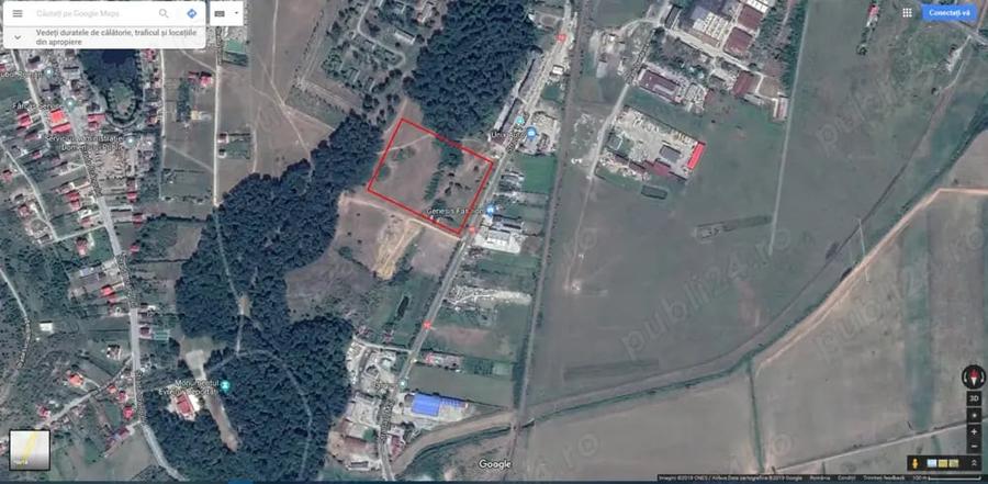 Teren de 38000 mp, în Central