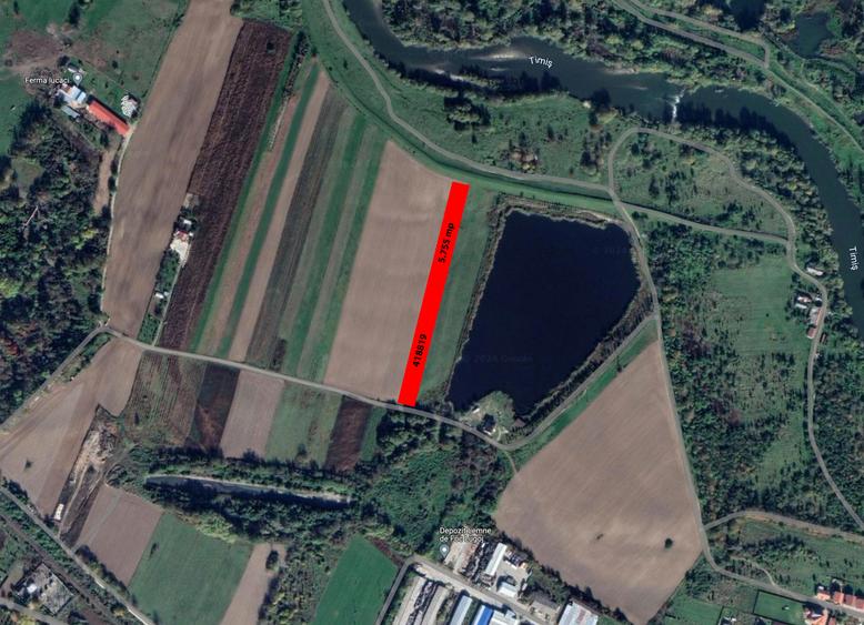 Teren agricol extravilan de 5755 mp, în Lugoj