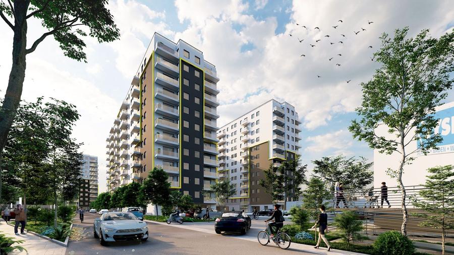 Apartament cu 3 camere decomandat în Gorjului