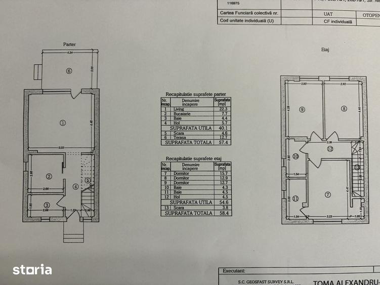 Casă cu 4 camere cu Teren 165 Mp în Nord