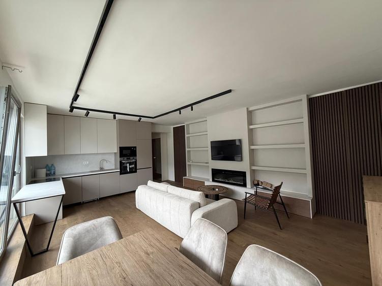 Apartament de închiriat | 3 camere | 2 băi | parcare subterană | Borhanci - 1