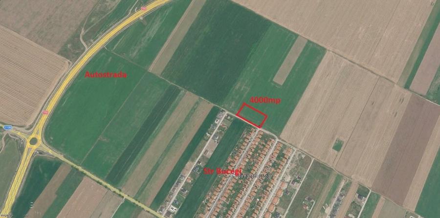 Teren Construcții extravilan de 4000 mp, în Cristian