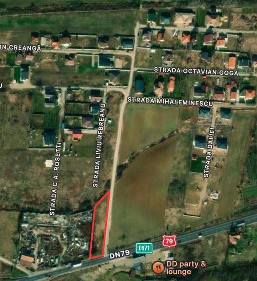 Teren intravilan de 2000 mp, în Leș