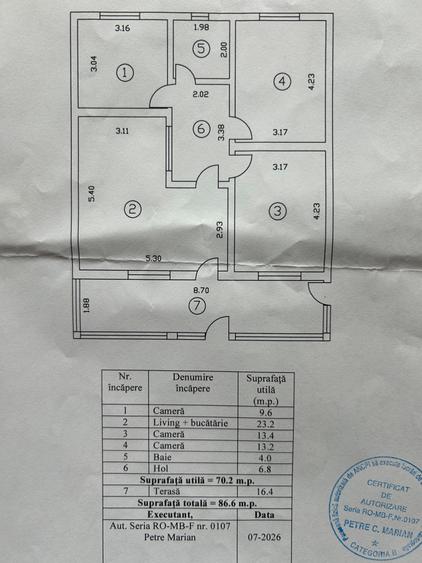 Casă individuală cu 4 camere cu Teren 885 Mp în Gruiu