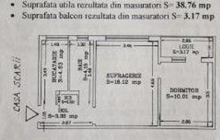 Apartament cu 2 camere semidecomandat, mobilat în Casa de Cultură