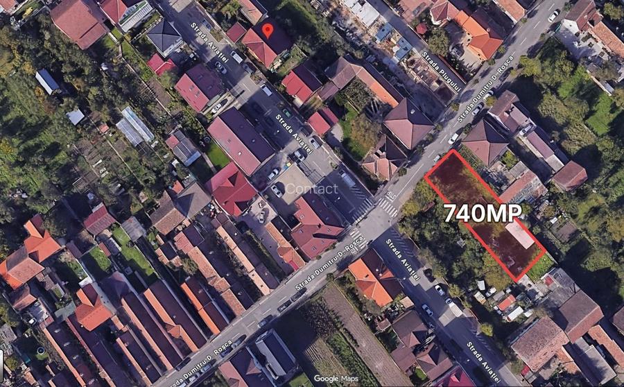 Teren intravilan 740mp cu utilitati zona Turnisor