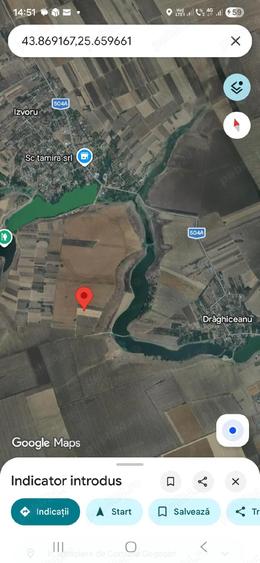 Teren de 3500 mp, în Central