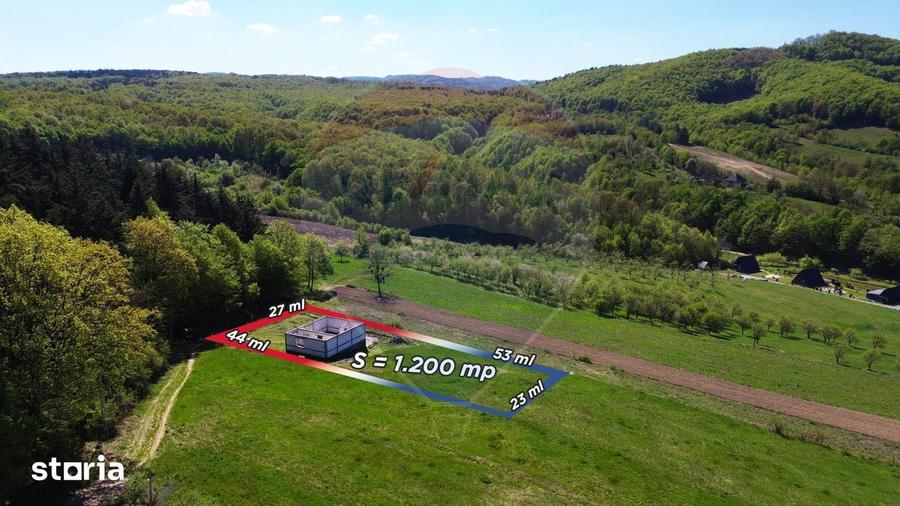 Casă cu 3 camere cu Teren 1200 Mp în Coaș