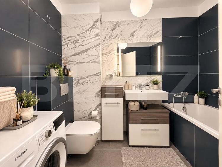 Apartament cu 2 camere semidecomandat, mobilat în Torontalului