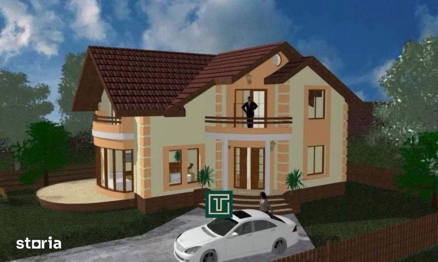 Casă cu 5 camere cu Teren 500 Mp în Frumușeni