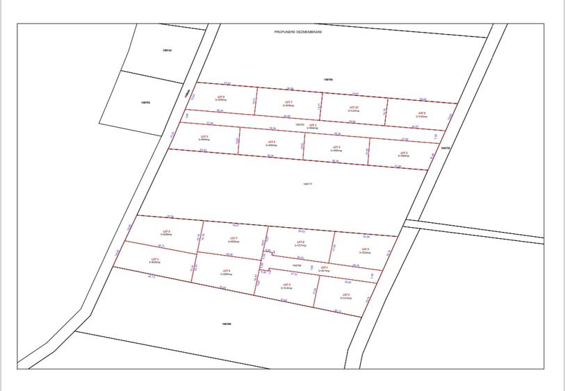 Teren Construcții extravilan de 600 mp, în Rusciori