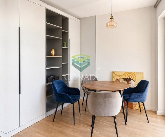 Apartament cu 3 camere semidecomandat, mobilat în Domenii