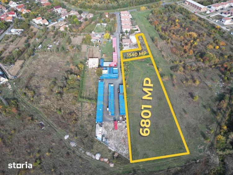 Teren de 8540 mp, în Plopi