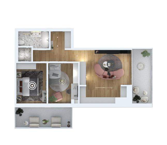 Apartament cu 3 camere în 13 Septembrie