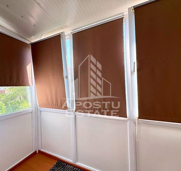 Apartament cu 2 camere semidecomandat, mobilat în Girocului