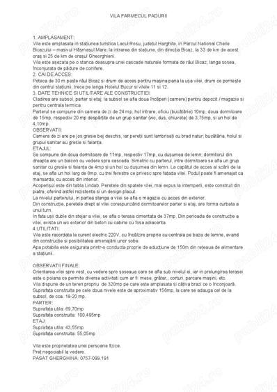 Casă în Lacu Roșu