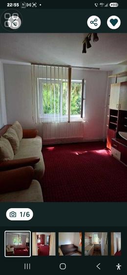 Apartament cu 2 camere semidecomandat în Florilor