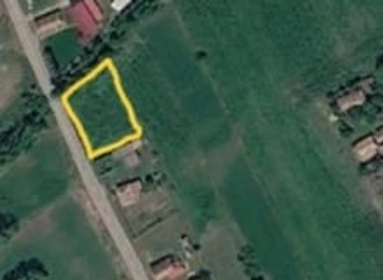 Teren de 800 mp, în Dârja