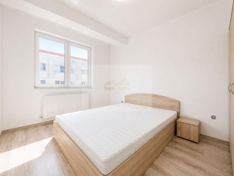 Apartament cu 3 camere semidecomandat, mobilat în Iris