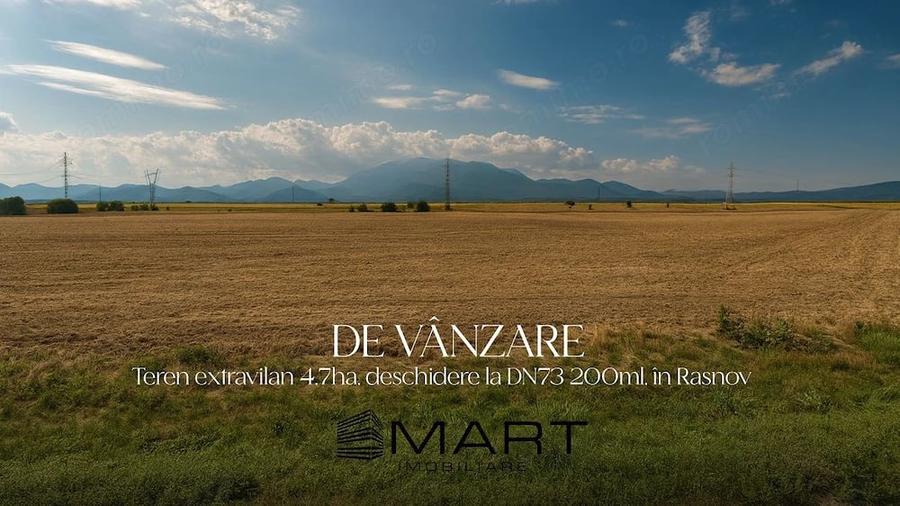 Teren de 47000 mp, în Primăverii