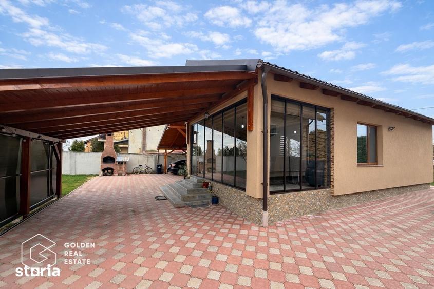 Vila la cheie, 3 camere Mandruloc, 1055mp teren, garaj, la 13 km de Ar - 6