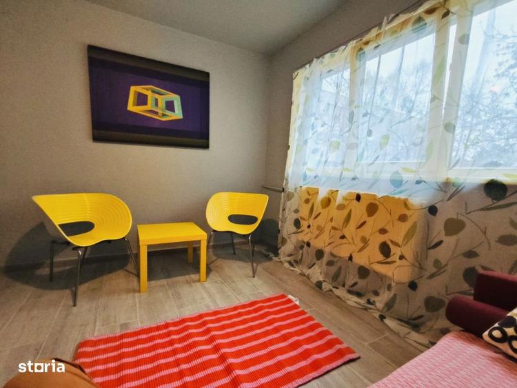 Garsonieră decomandată, mobilată în Fabric