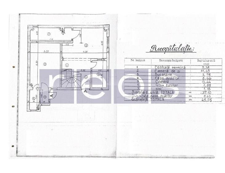 Casă individuală cu 5 camere cu Canalizare în Domenii