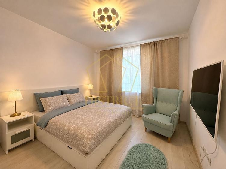 Apartament cu 2 camere semidecomandat, mobilat în Giroc