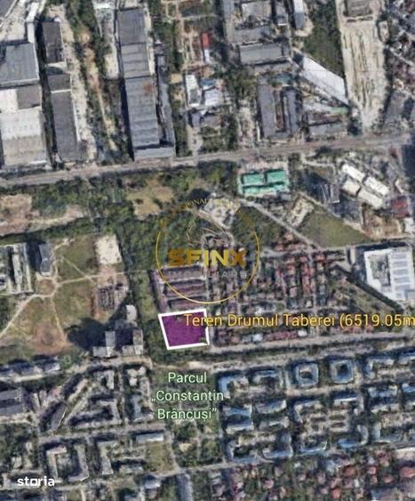 Teren de vanzare 6500 mp Drumul Taberei - 2