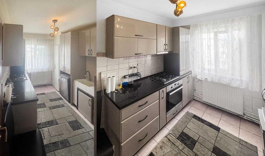 Apartament cu 3 camere decomandat în Nord