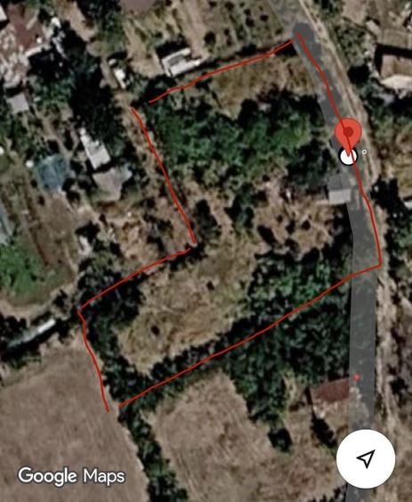 Teren de 2461 mp, în Sârbeni