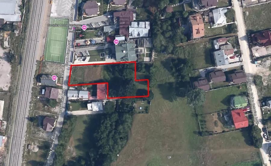 Teren de 1632 mp, în Piatra Arsă