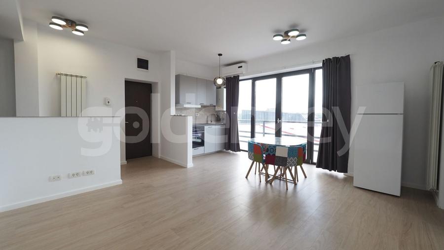 Apartament cu 3 camere decomandat, mobilat în Barbu Văcărescu